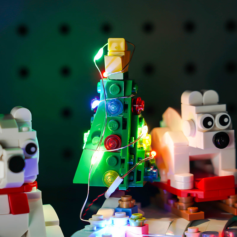 Light Kit for LEGO Wintertime Polar Bears 40571