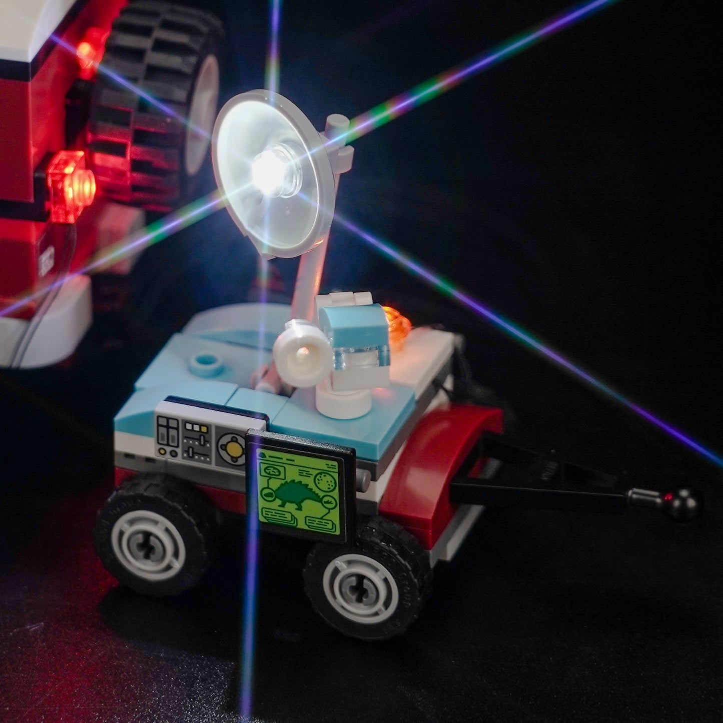 Light Kit for LEGO Jurassic World Dinosaur Missions: Stegosaurus Discovery 76965