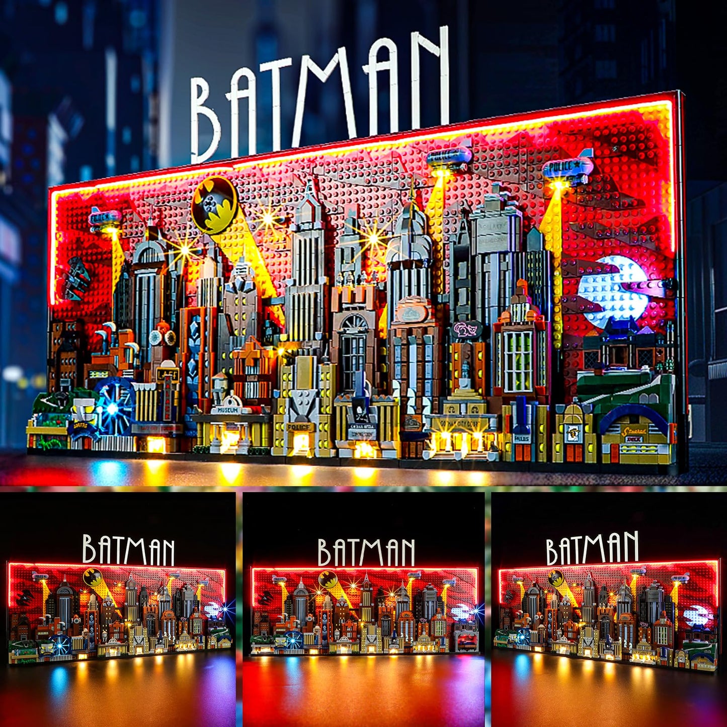 Light Kit For Batman: The Animated Series Gotham City 76271