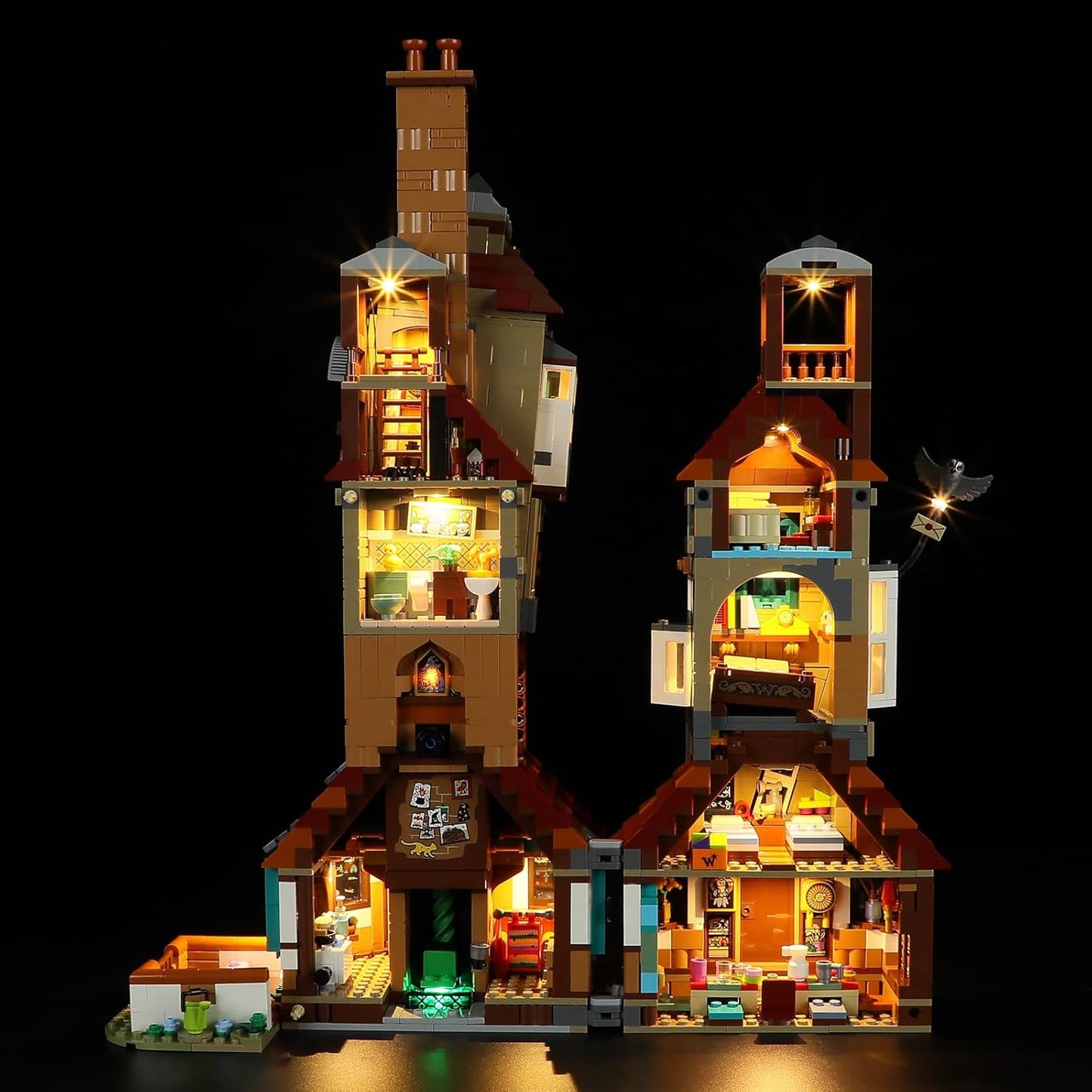 Light Kit for LEGO Harry Potter The Burrow – Collectors' Edition 76437