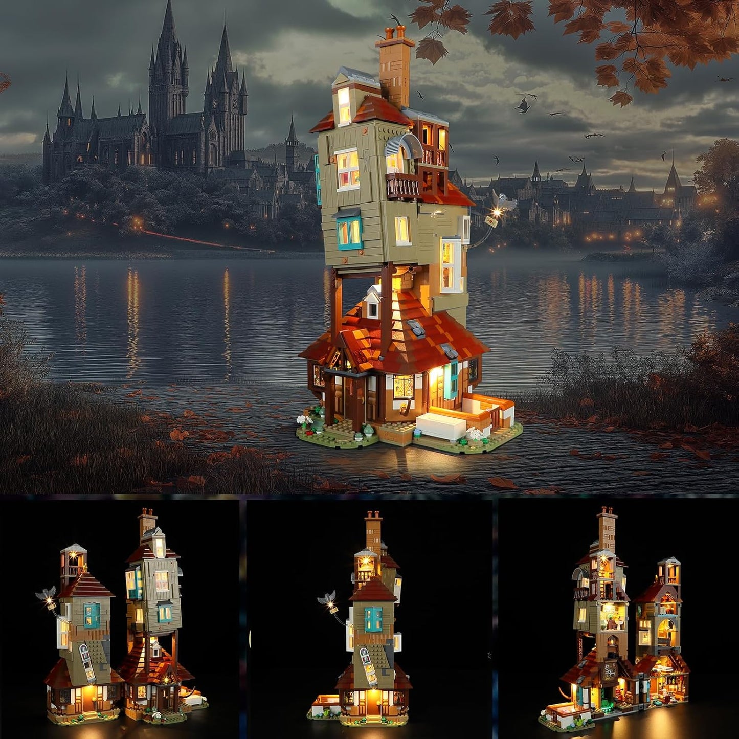 Light Kit for LEGO Harry Potter The Burrow – Collectors' Edition 76437