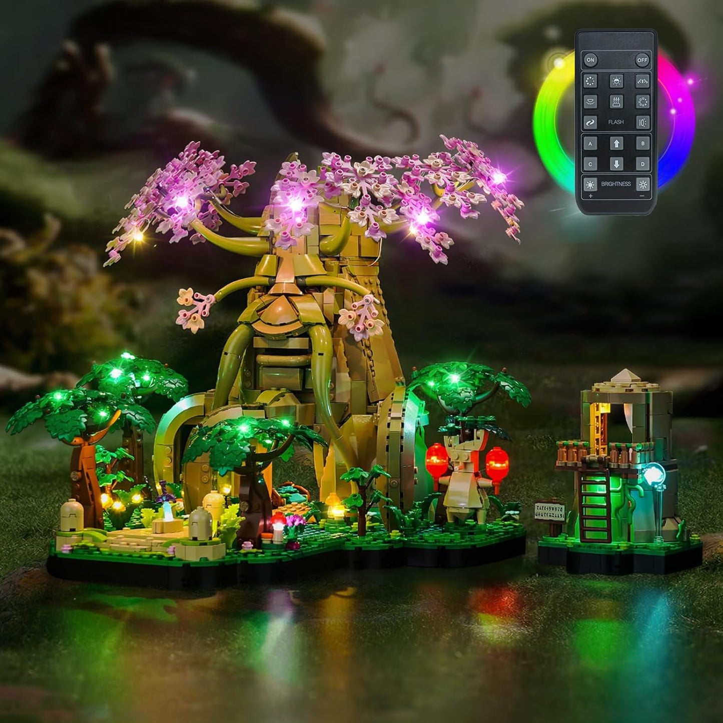 Light Kit for LEGO The Legend of Zelda Great Deku Tree 2-in-1 77092
