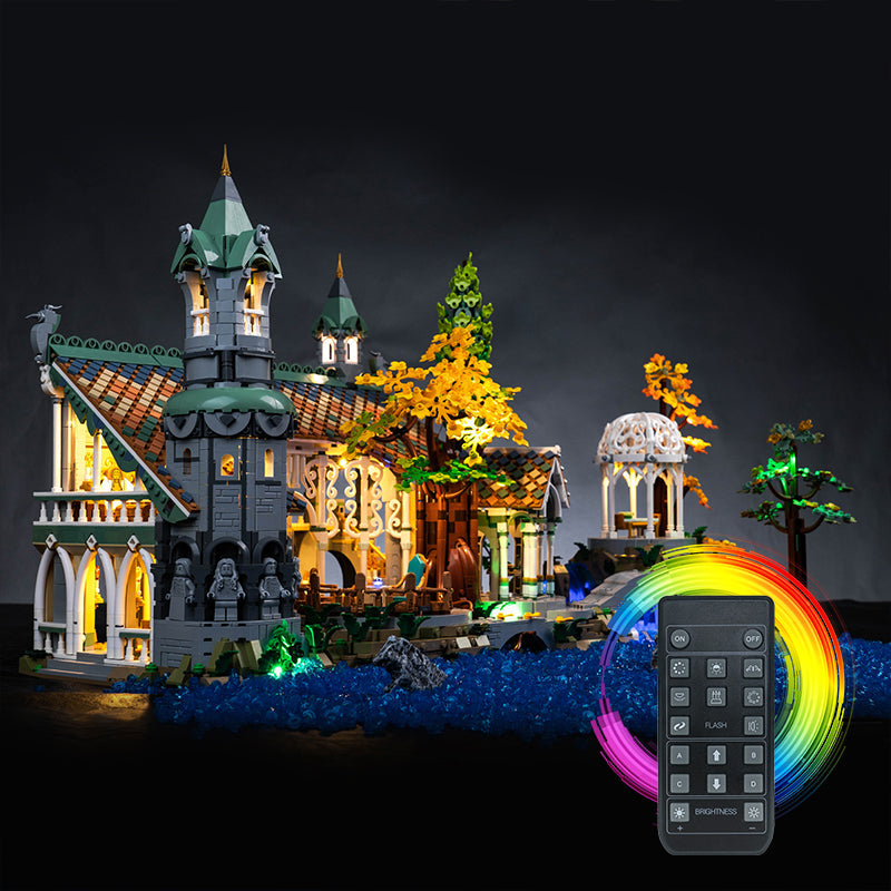 Light Kit For THE LORD OF THE RINGS: RIVENDELL 10316