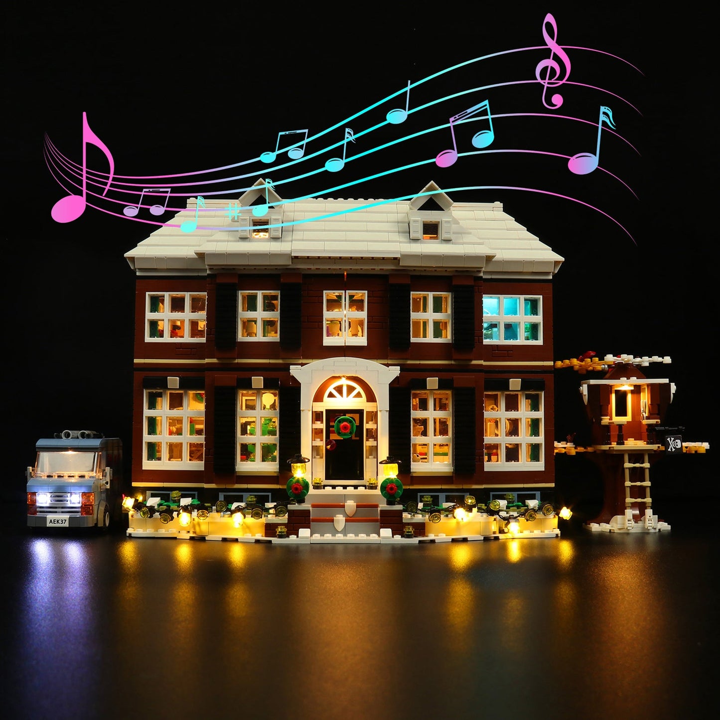 Light Kit For Home Alone 21330