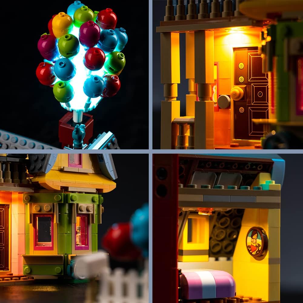 Light Kit For Disney ‘Up’ House 43217 New Edition
