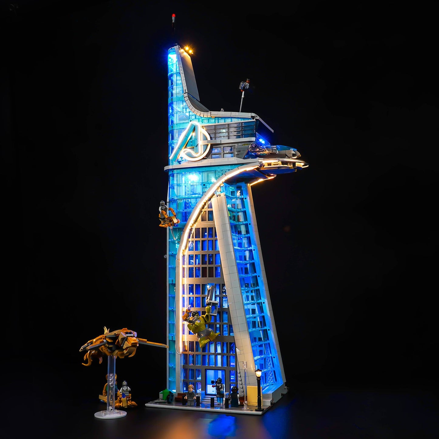 Light Kit For Avengers Tower 76269