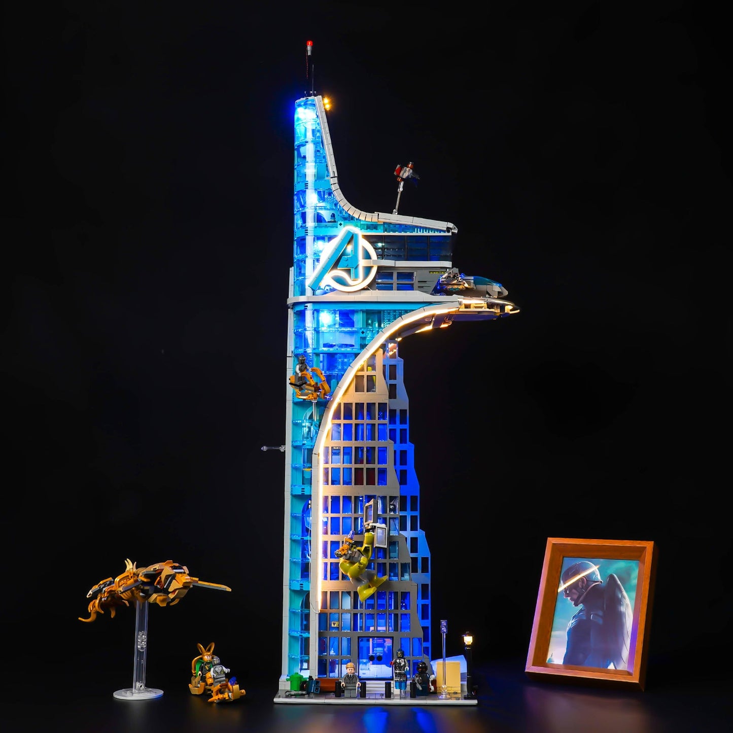 Light Kit For Avengers Tower 76269