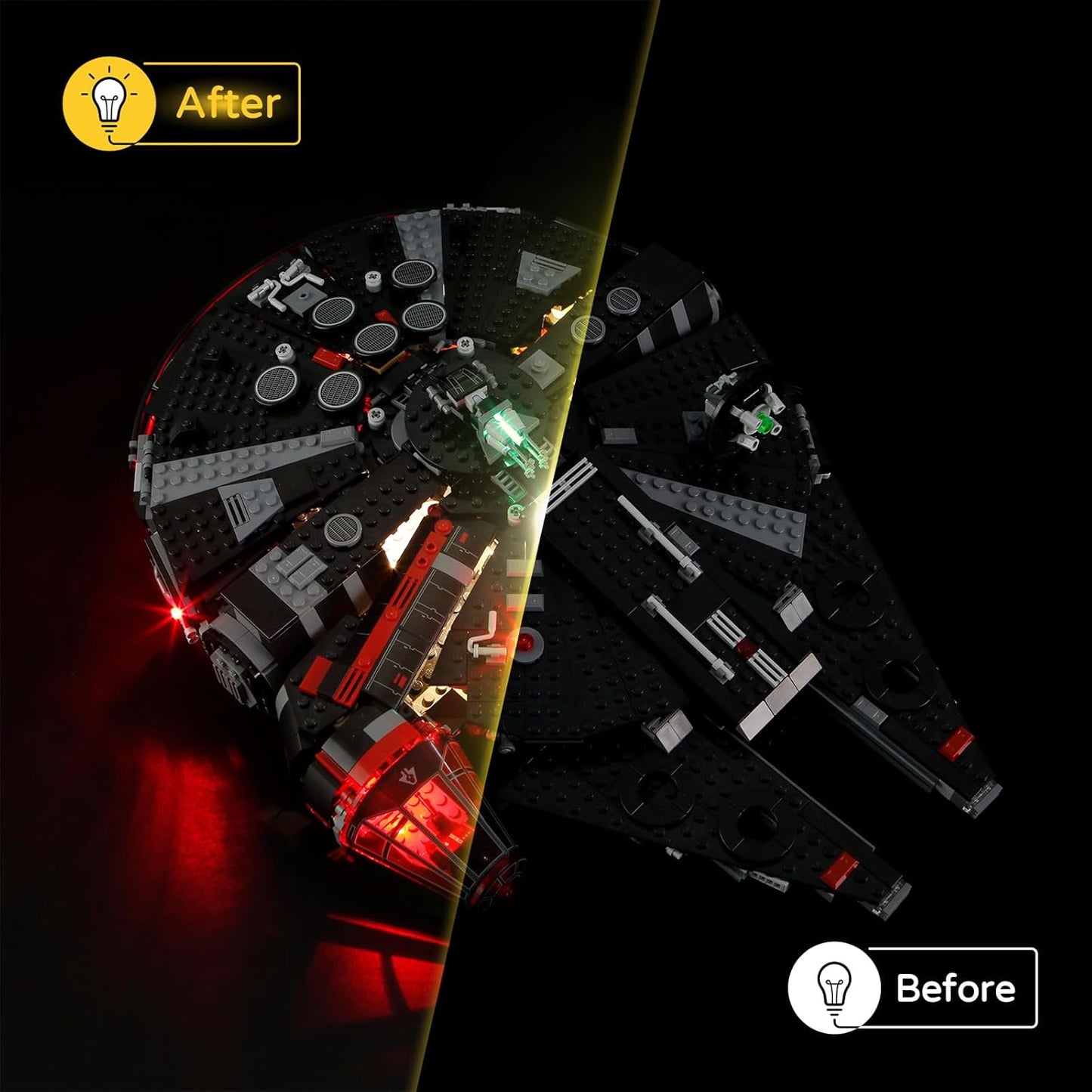 Light Kit for LEGO Star Wars The Dark Falcon 75389