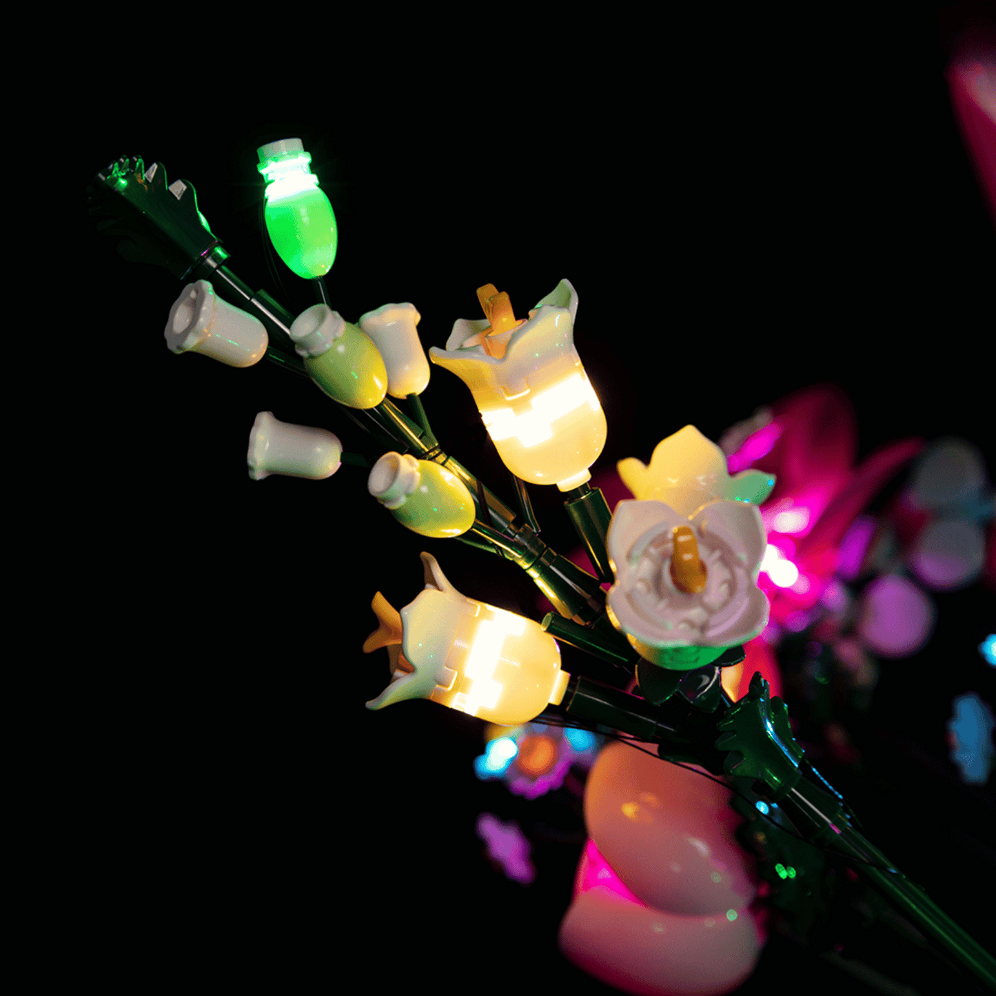 Light Kit for Pretty Pink Flower Bouquet 10342
