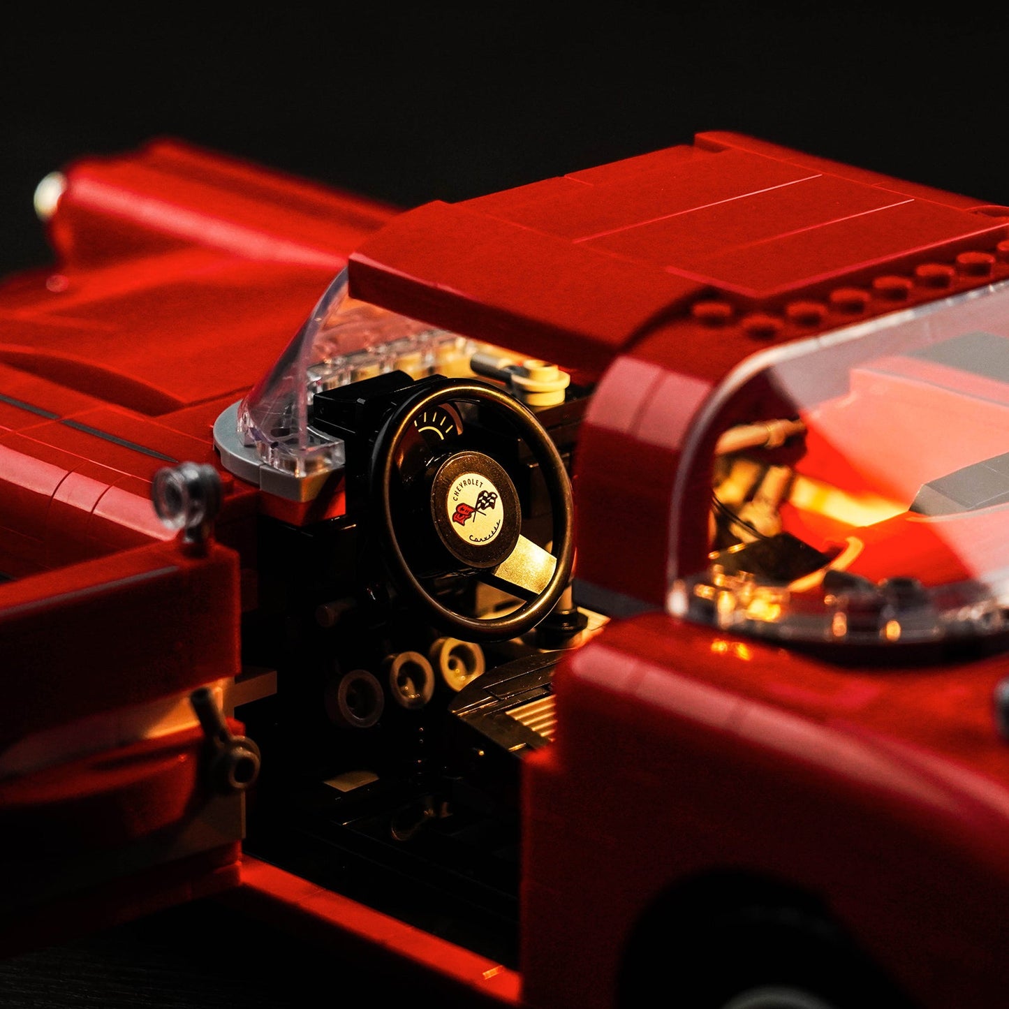 Light Kit For LEGO Chevrolet Corvette 1961 10321