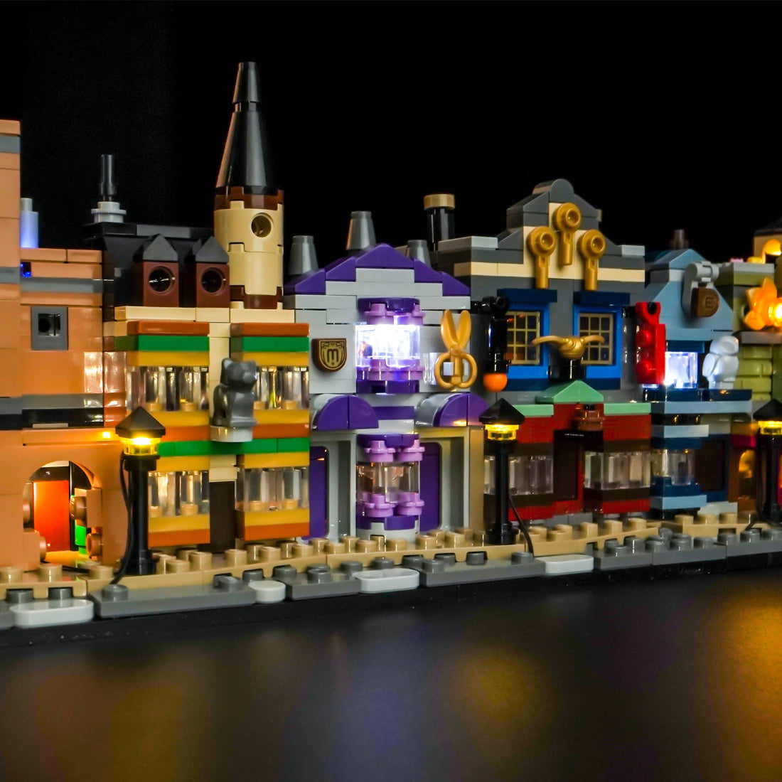 Light Kit for LEGO Harry Potter Diagon Alley Wizarding Shops 76444