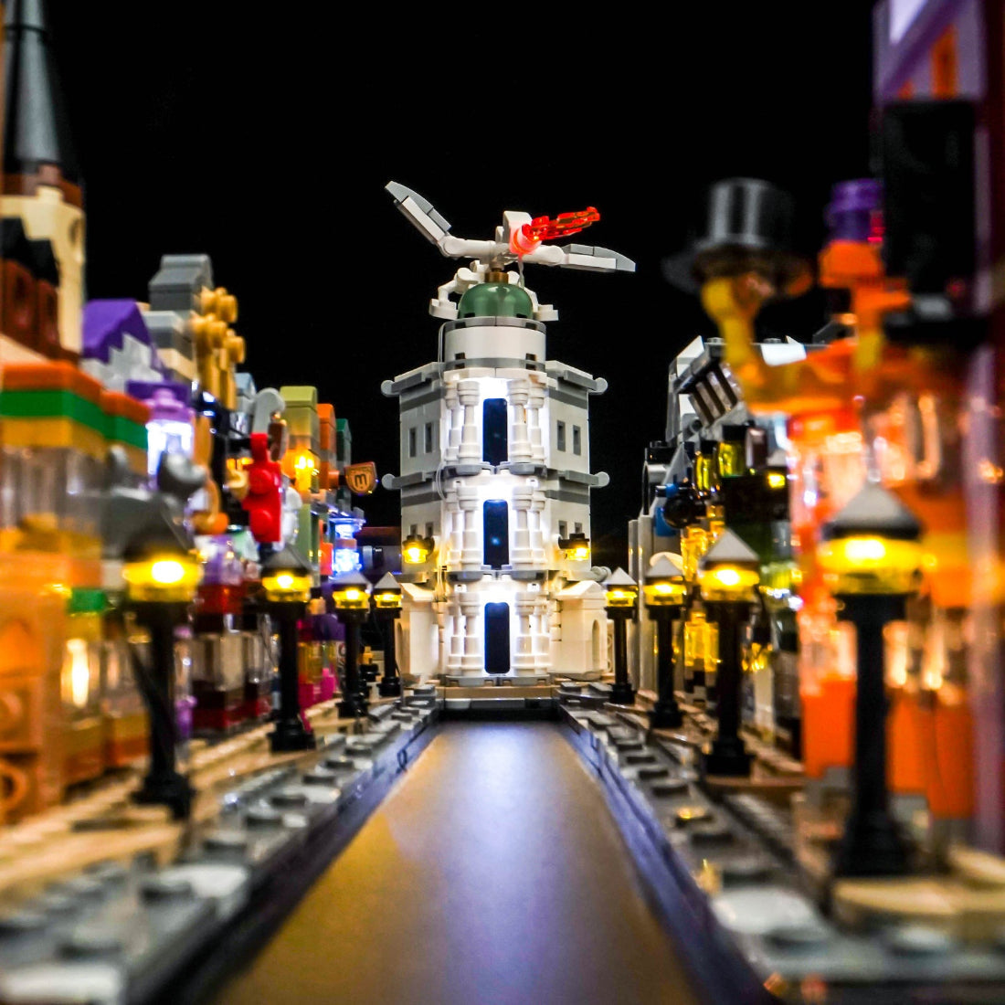 Light Kit for LEGO Harry Potter Diagon Alley Wizarding Shops 76444