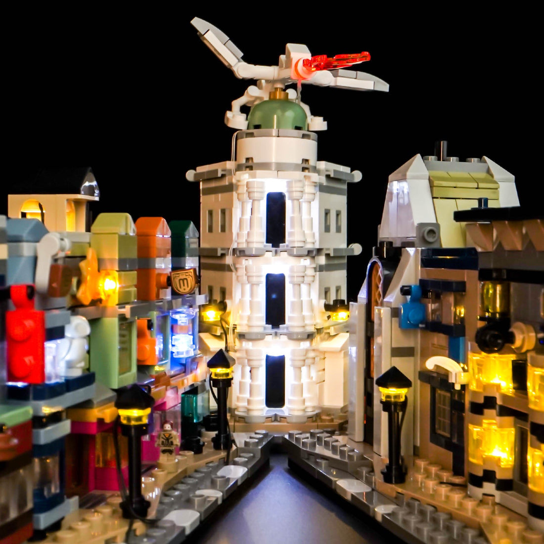 Light Kit for LEGO Harry Potter Diagon Alley Wizarding Shops 76444