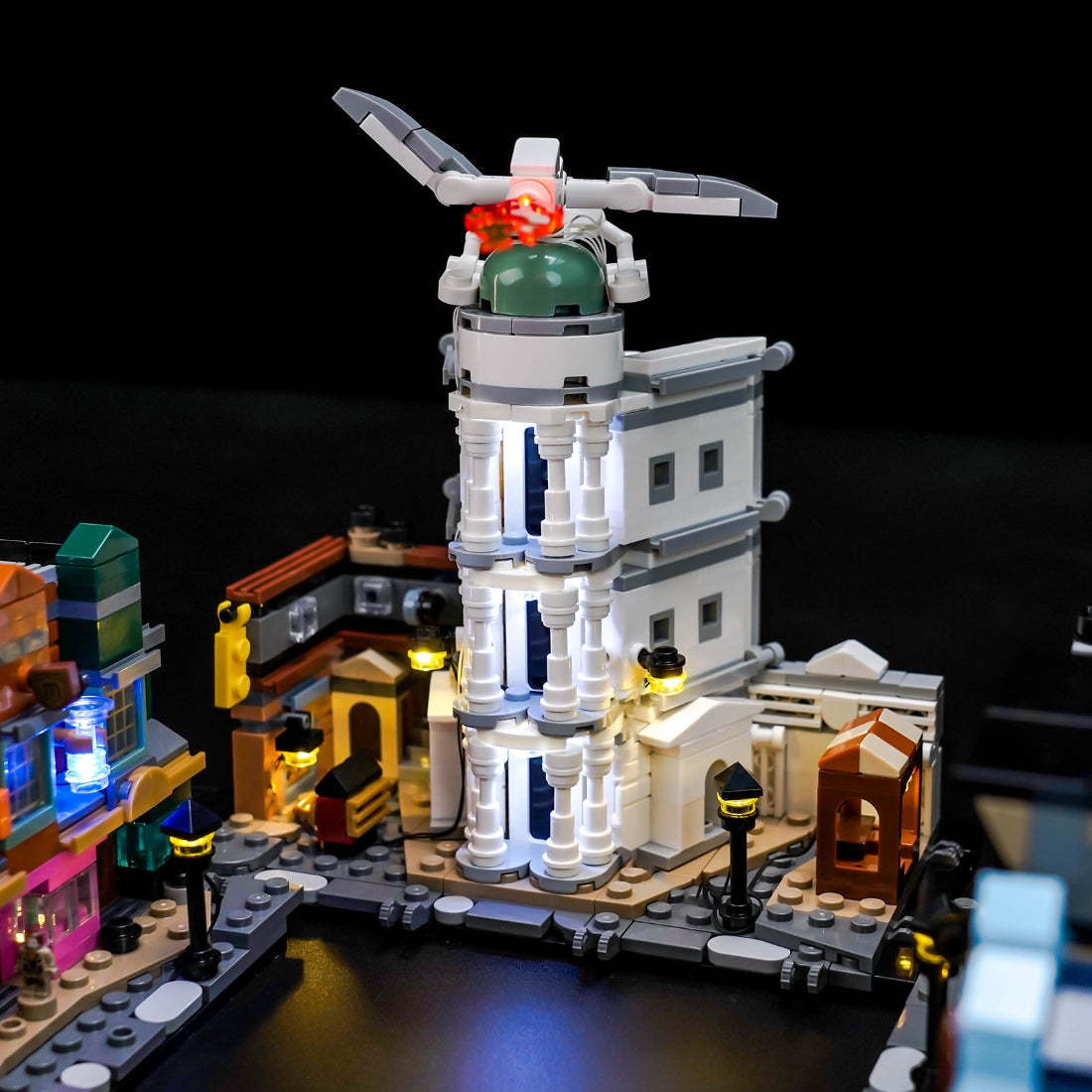 Light Kit for LEGO Harry Potter Diagon Alley Wizarding Shops 76444