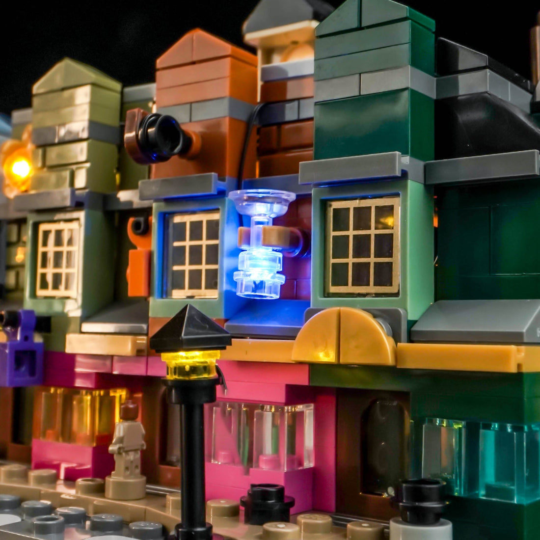 Light Kit for LEGO Harry Potter Diagon Alley Wizarding Shops 76444