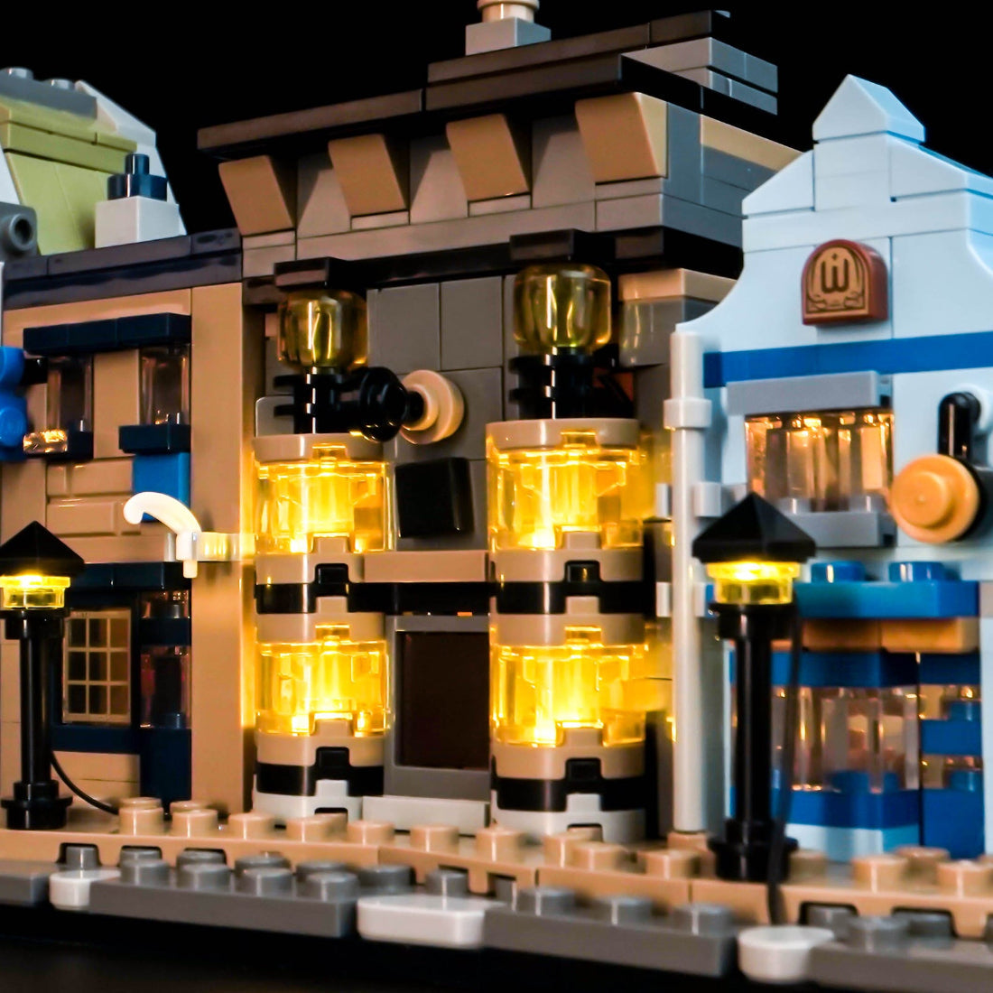 Light Kit for LEGO Harry Potter Diagon Alley Wizarding Shops 76444