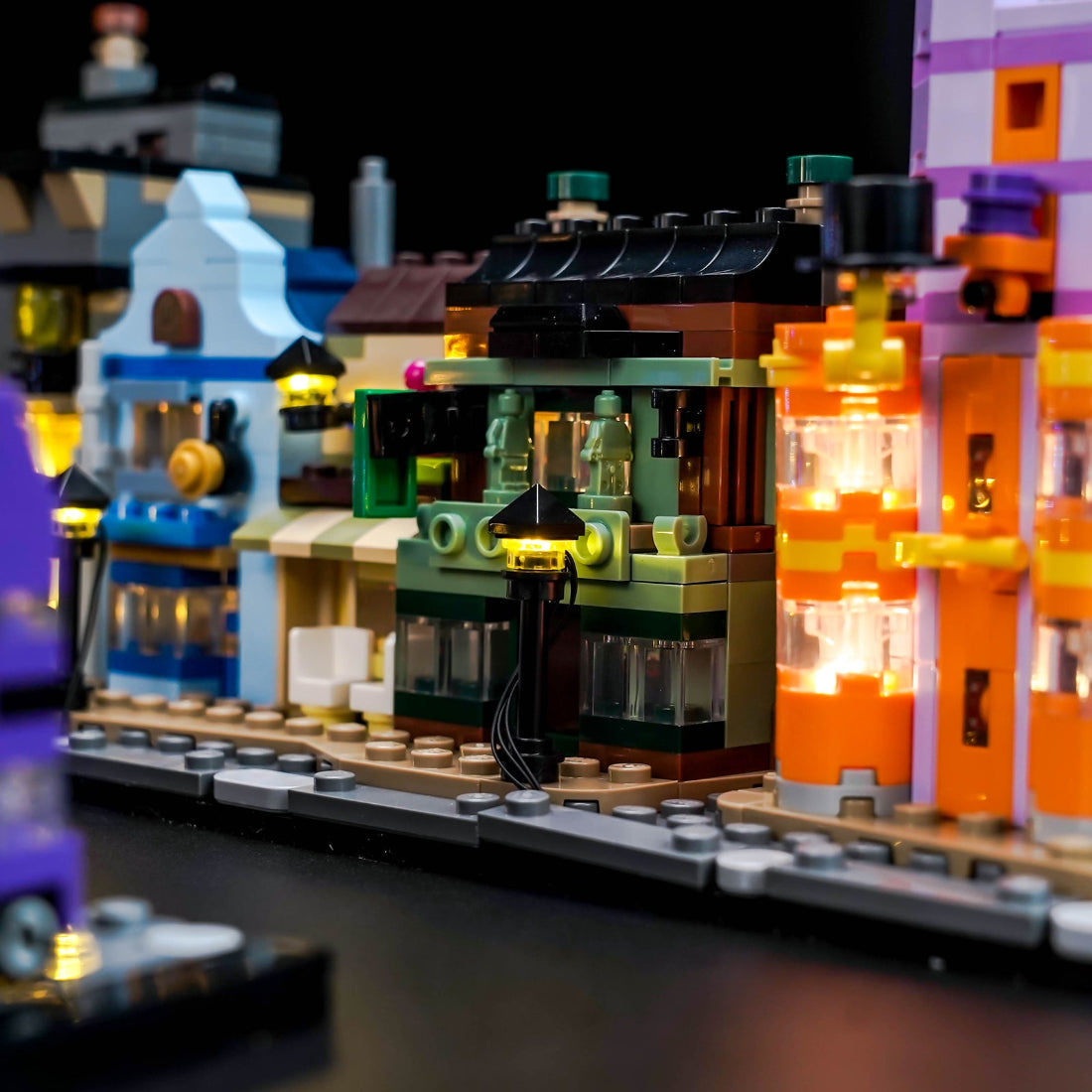 Light Kit for LEGO Harry Potter Diagon Alley Wizarding Shops 76444