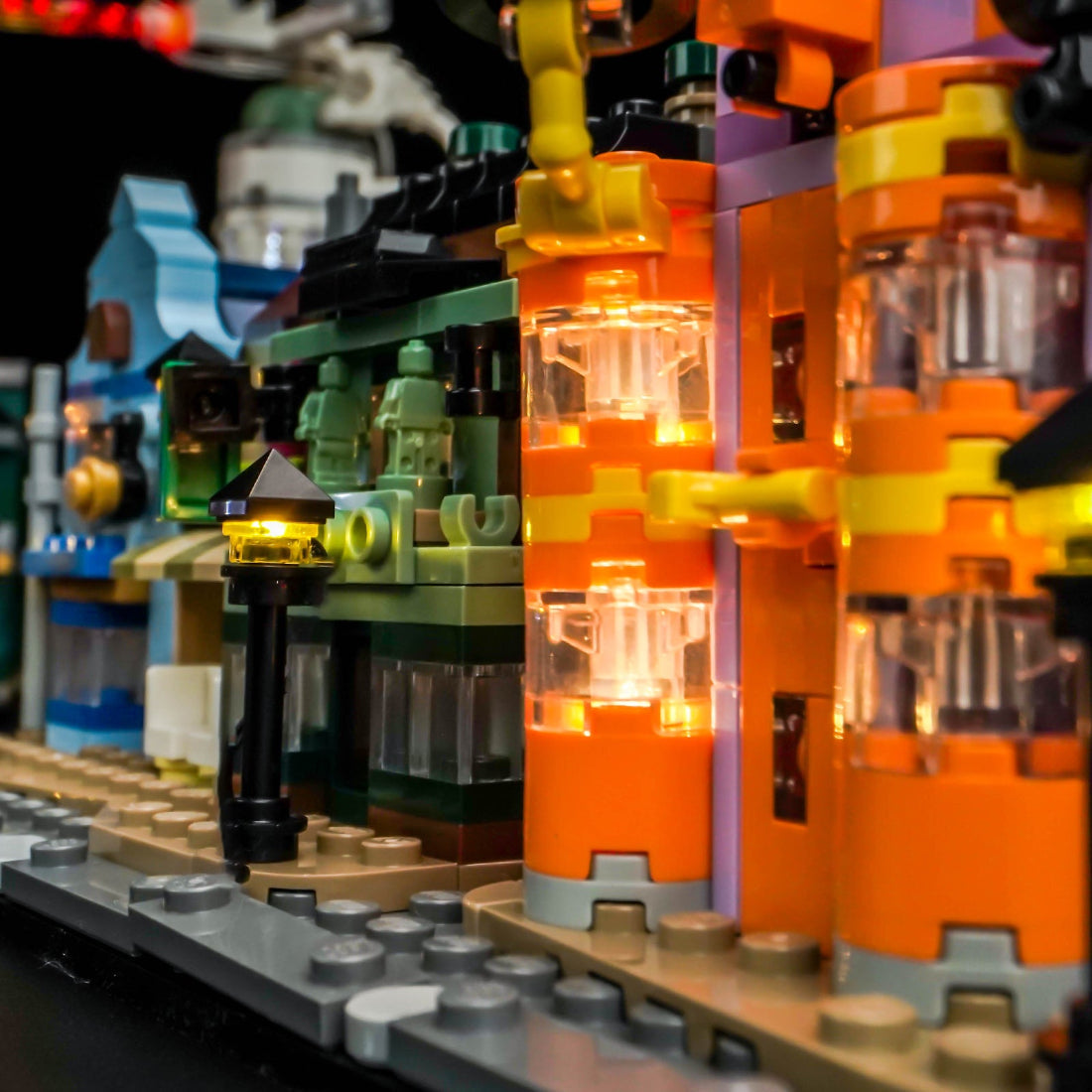 Light Kit for LEGO Harry Potter Diagon Alley Wizarding Shops 76444