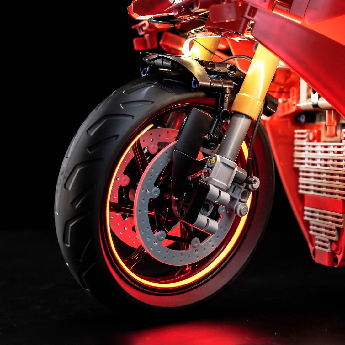 Light Kit for LEGO Technic Ducati Panigale V4 S Motorcycle 42202