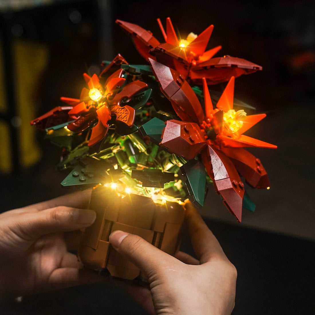 Light Kit for LEGO Icons Poinsettia 10370