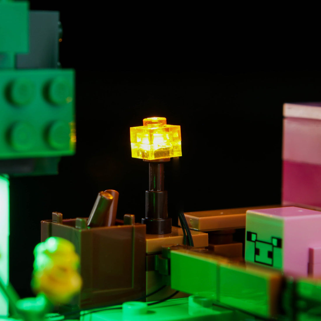 Light Kit for LEGO Minecraft The Baby Pig House 21268