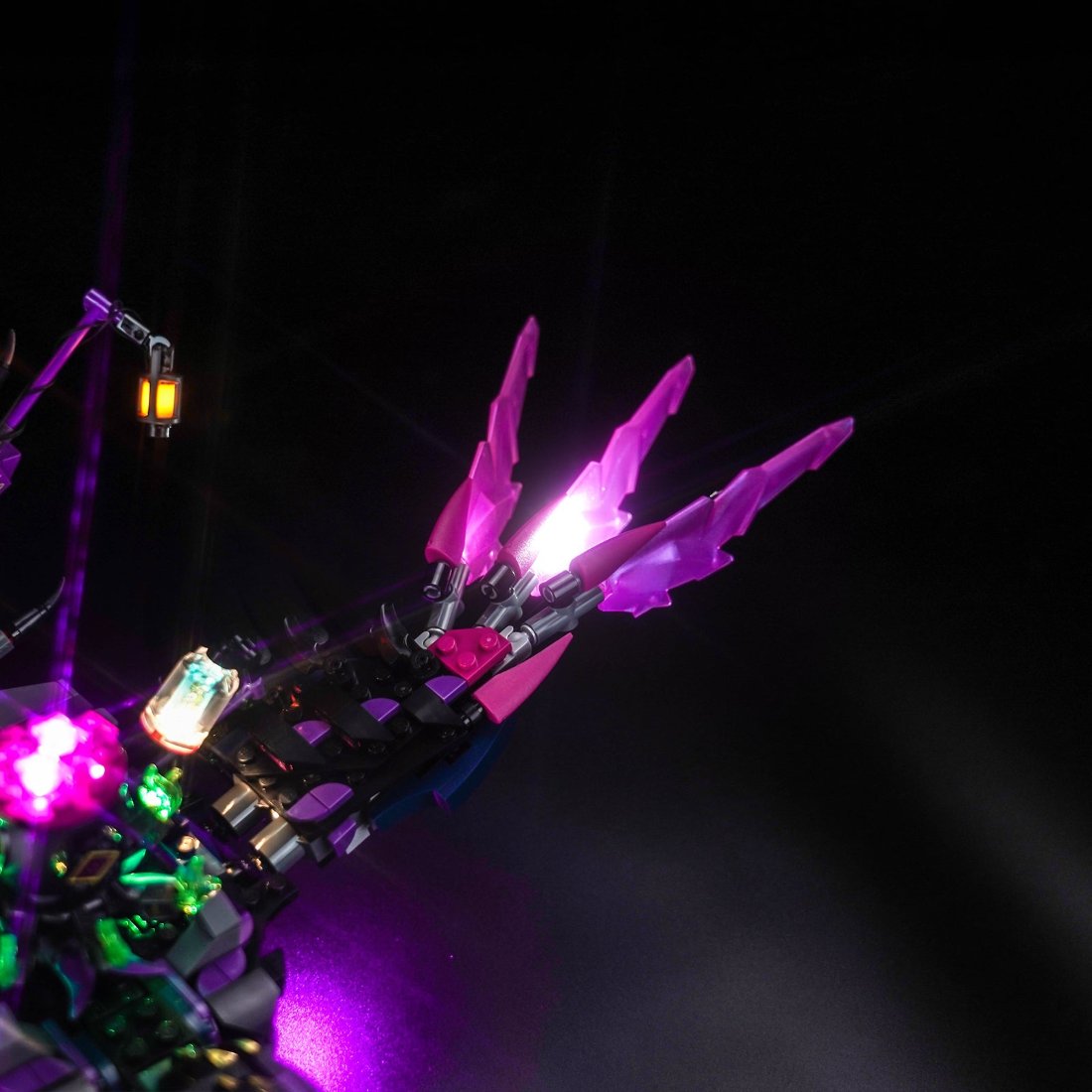 Light Kit for LEGO DREAMZzz The Never Witch's Midnight Raven 71478