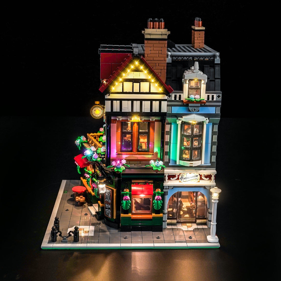 Light Kit for LEGO Icons Tudor Corner 10350