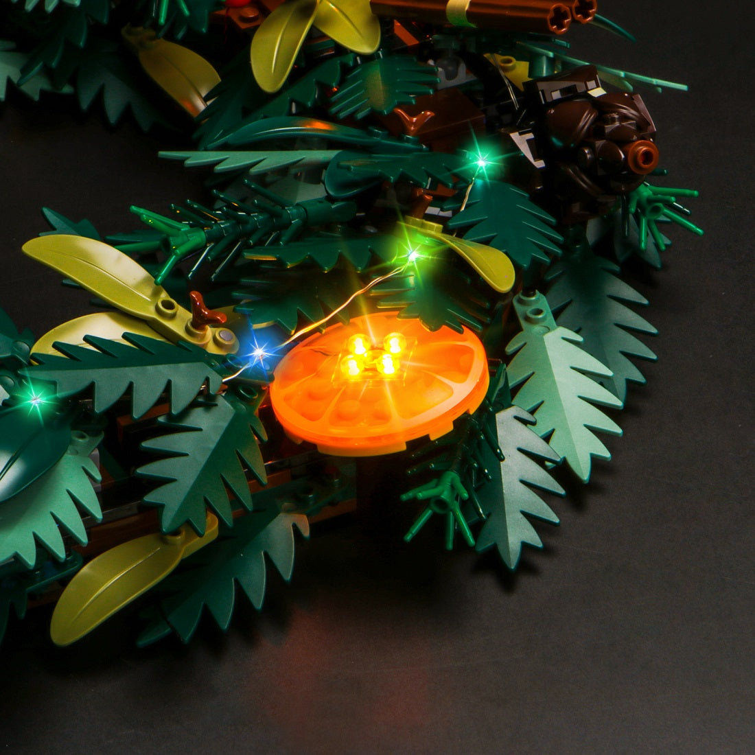 Light Kit for LEGO Icons Wreath 10340
