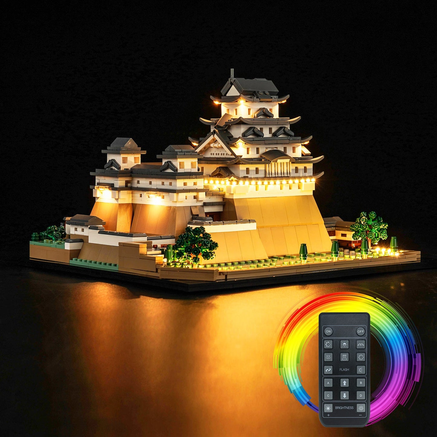 Light Kit For LEGO Himeji Castle 21060