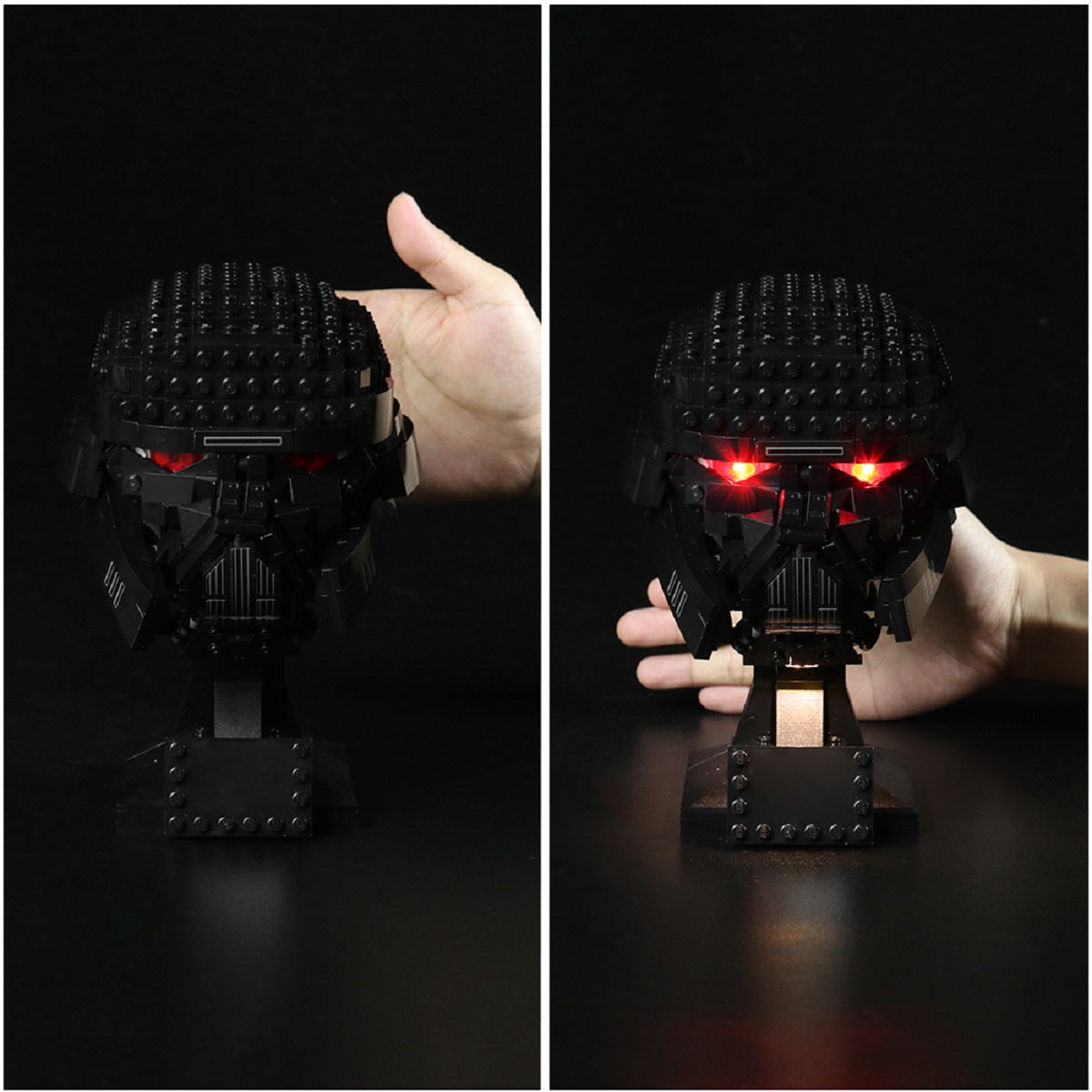 Light Kit For Dark Trooper Helmet 75343