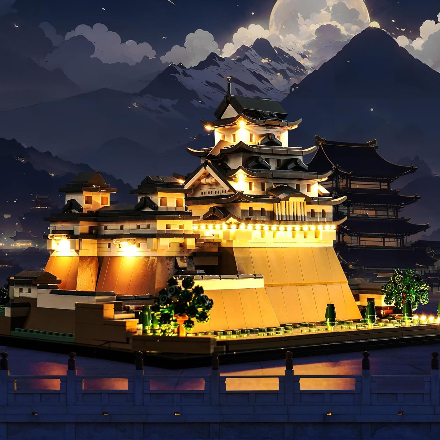 Light Kit For LEGO Himeji Castle 21060