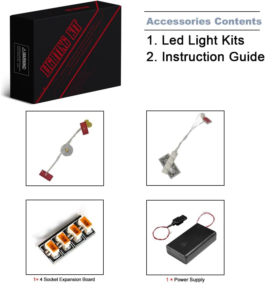 Light Kit for LEGO DREAMZzz Mrs. Castillo's Turtle Van 71456