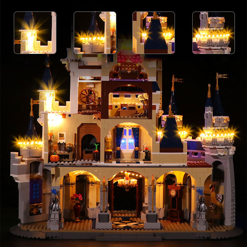 Light Kit For Disney Castle 71040
