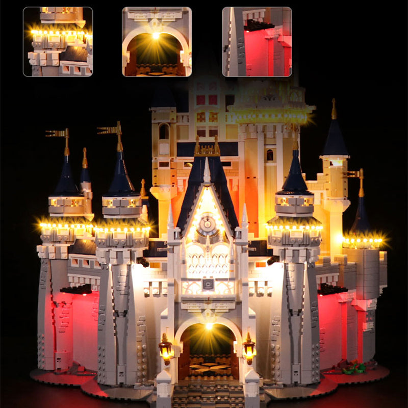 Light Kit For Disney Castle 71040