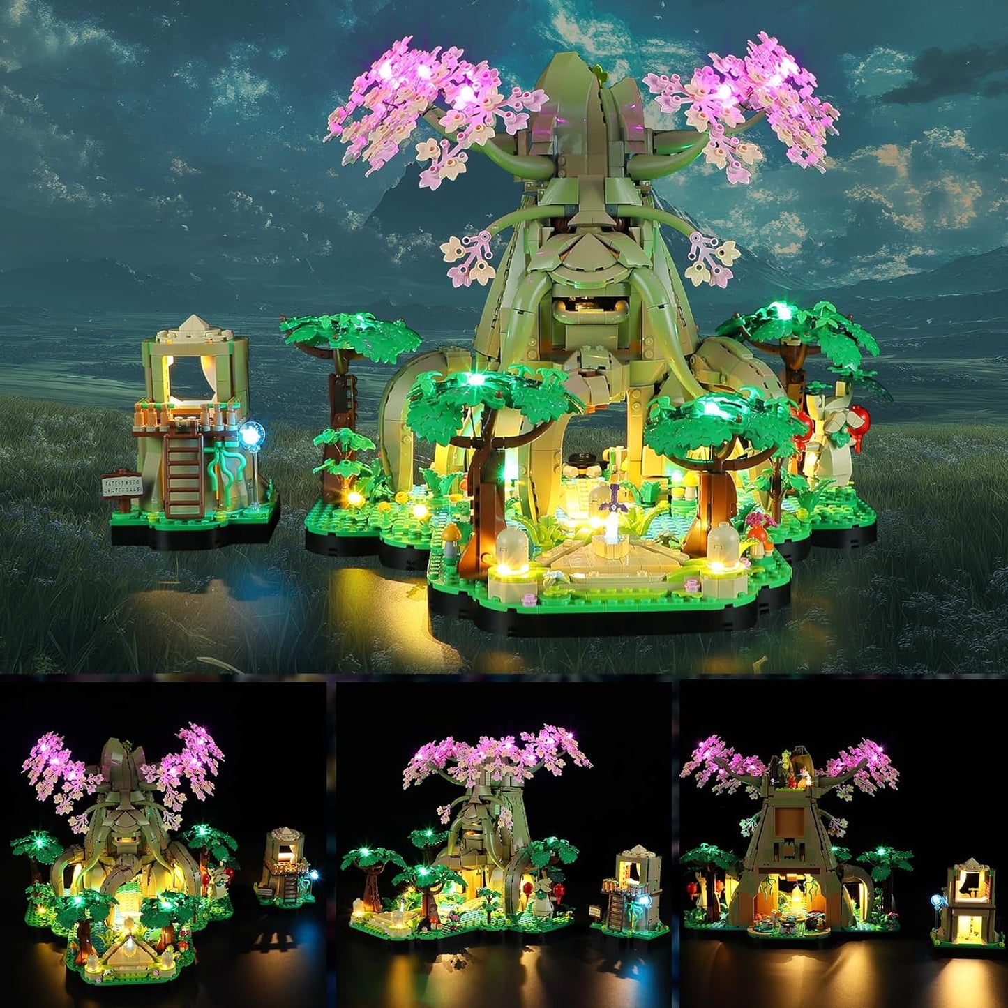 Light Kit for LEGO The Legend of Zelda Great Deku Tree 2-in-1 77092
