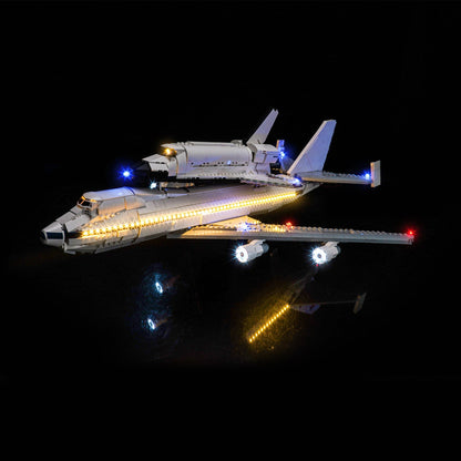 Light Kit for LEGO Icons Shuttle Carrier Aircraft 10360 Plus Version