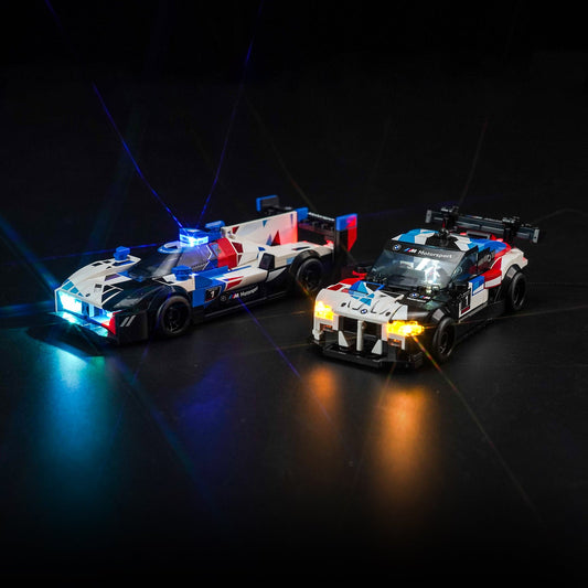 Light Kit for LEGO Speed Champions BMW M4 GT3 & BMW M Hybrid V8 Race Cars 76922