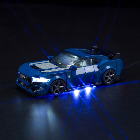 Light Kit for LEGO Speed Champions Ford Mustang Dark Horse Sports Car 76920