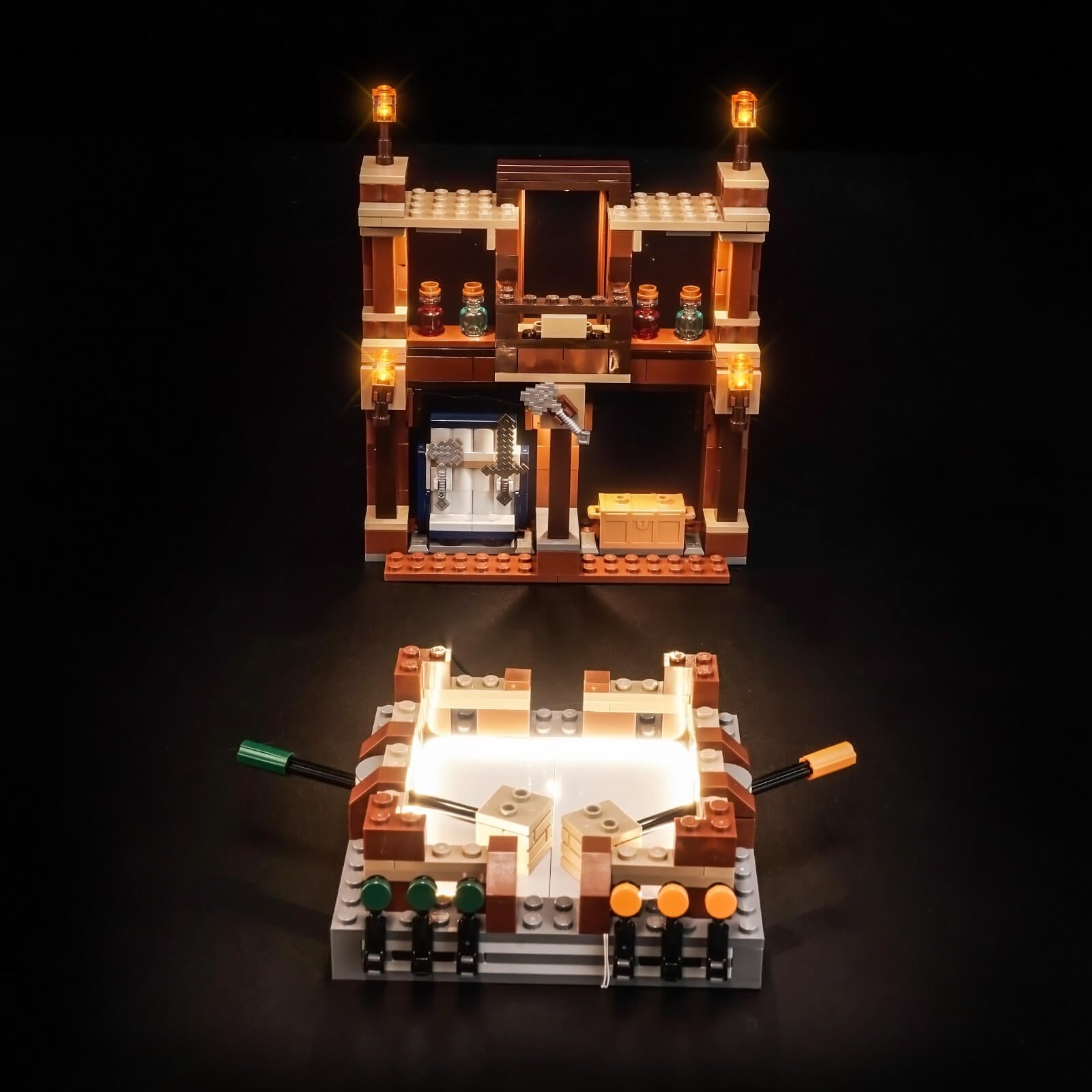 light-kit-for-lego-minecraft-woodland-mansion-fighting-ring-21272-2