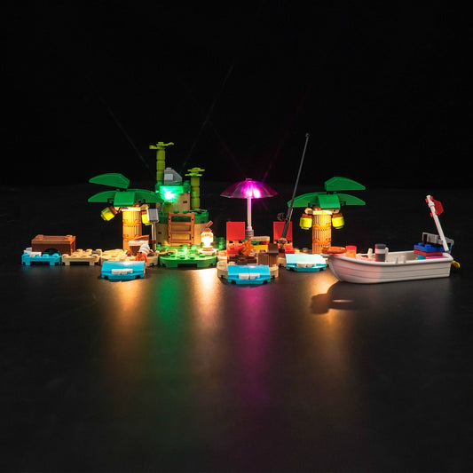 Light Kit for LEGO Animal Crossing Kapp'n's Island Boat Tour 77048