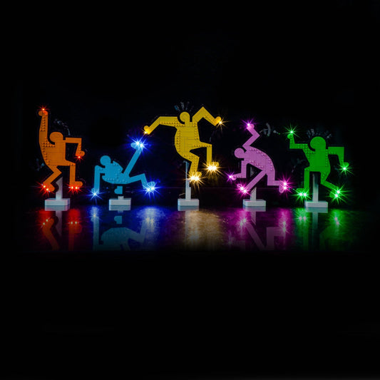 Light Kit for LEGO Art Keith Haring ¨C Dancing Figures 31216