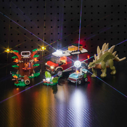 Light Kit for LEGO Jurassic World Dinosaur Missions: Stegosaurus Discovery 76965
