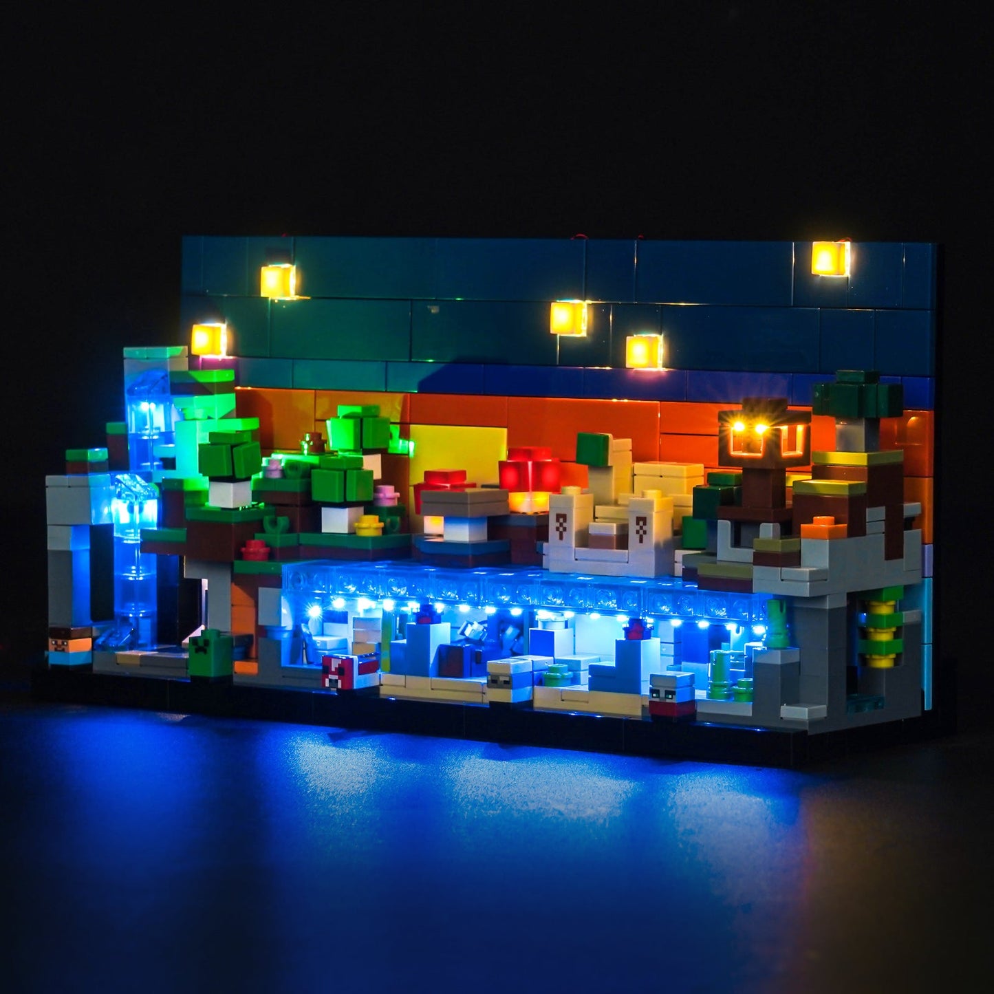 Light Kit for LEGO Minecraft Mini Biomes 21589