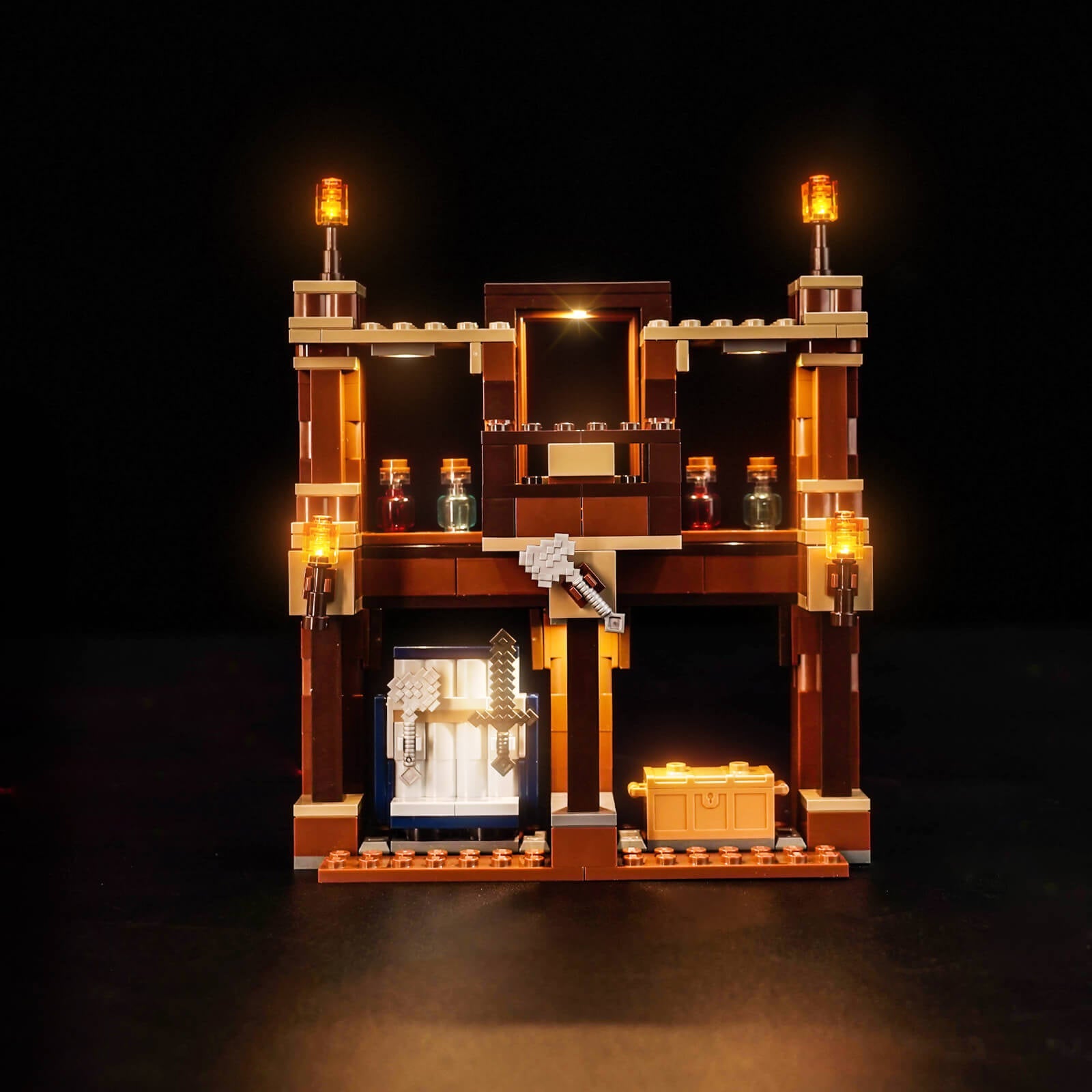 light-kit-for-lego-minecraft-woodland-mansion-fighting-ring-21272-5