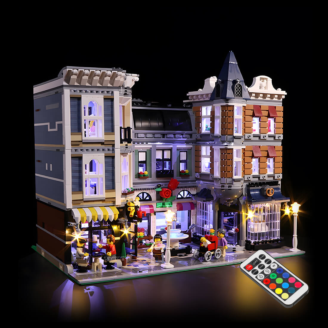 Light Kit for LEGO Assembly Square 10255