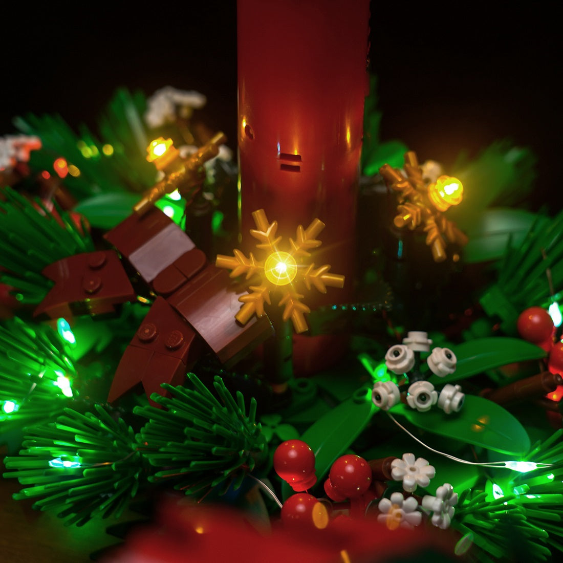 Light Kit for LEGO Christmas Table Decoration 40743