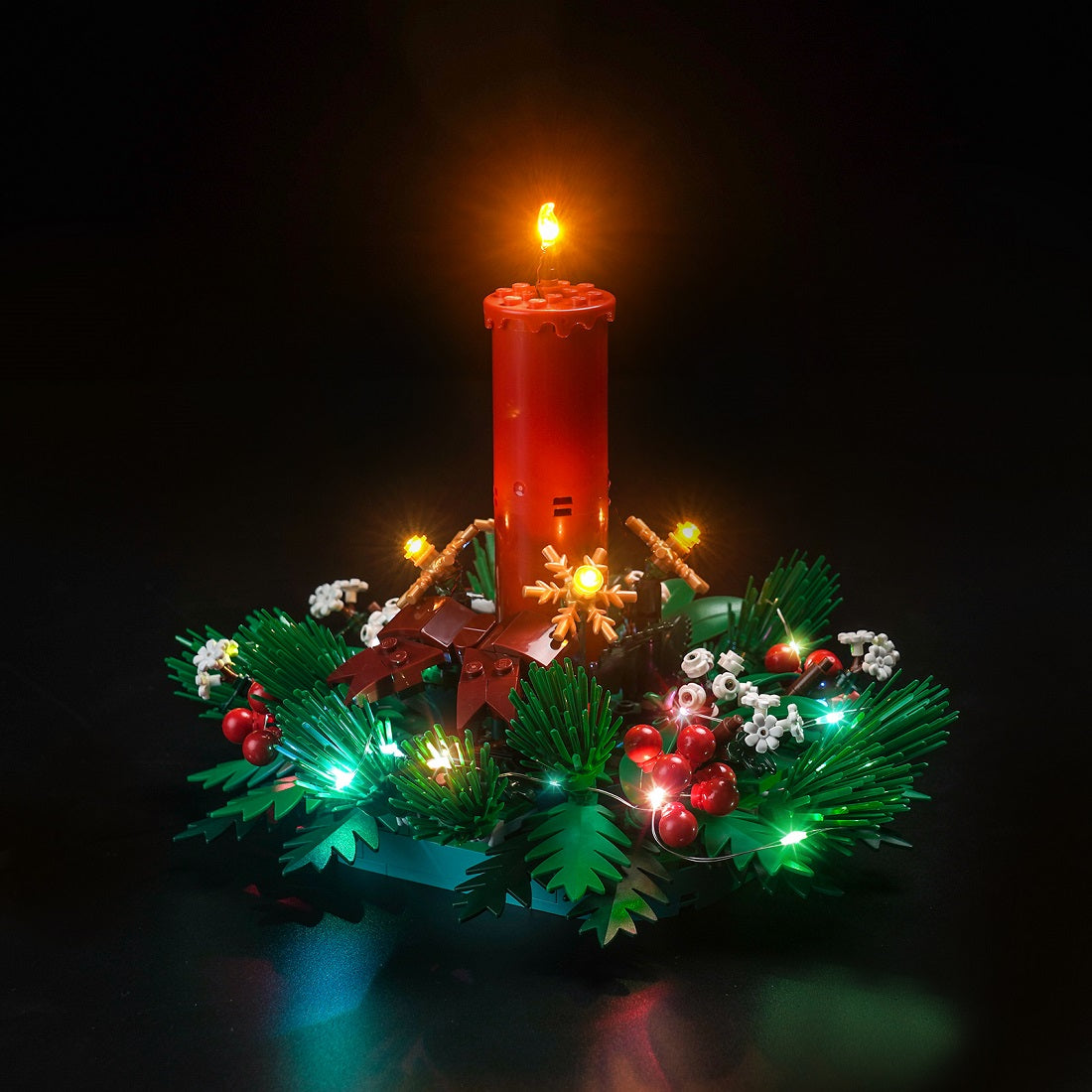 Light Kit for LEGO Christmas Table Decoration 40743