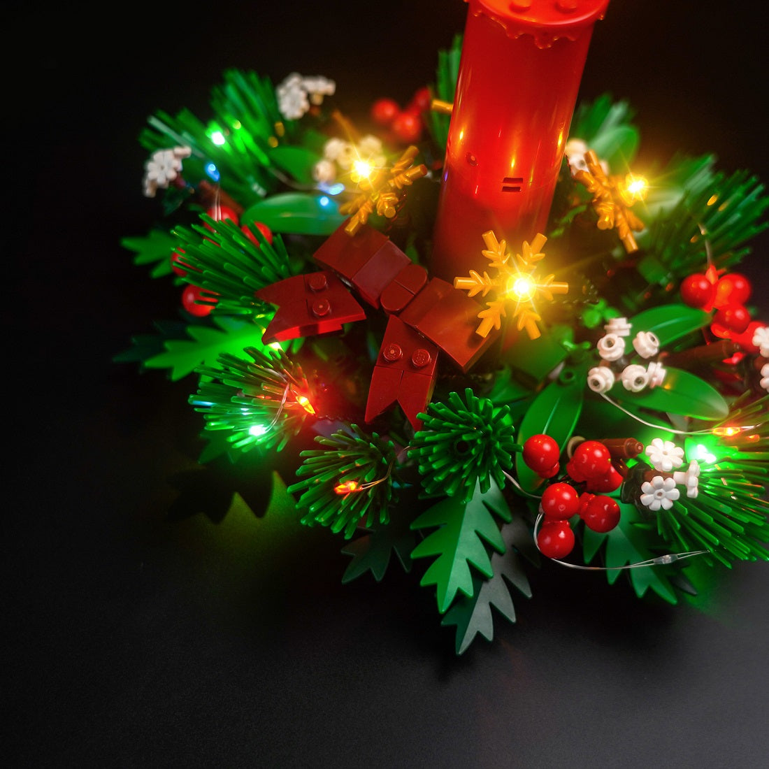 Light Kit for LEGO Christmas Table Decoration 40743