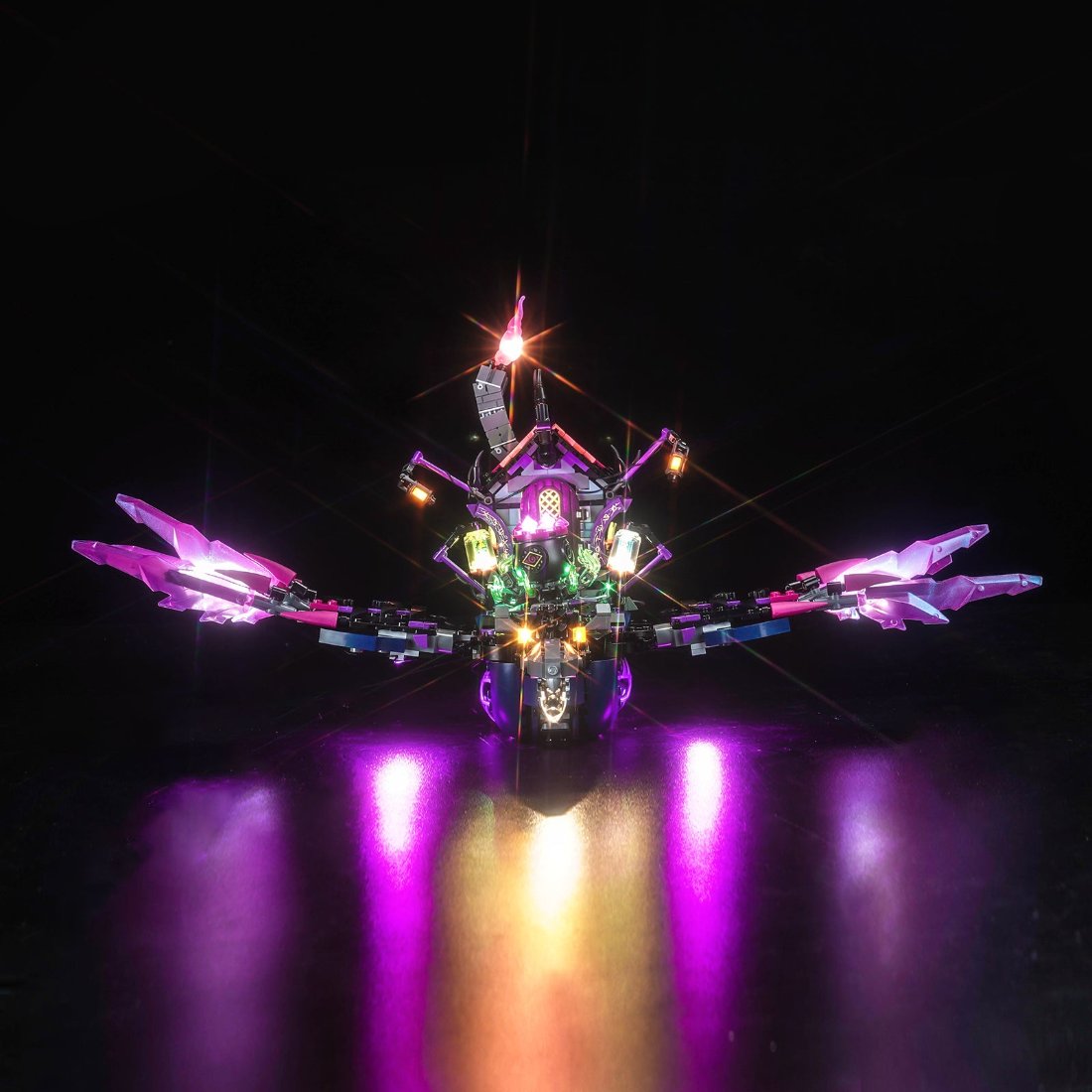 Light Kit for LEGO DREAMZzz The Never Witch's Midnight Raven 71478
