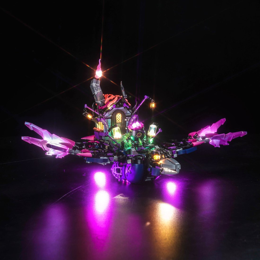 Light Kit for LEGO DREAMZzz The Never Witch's Midnight Raven 71478